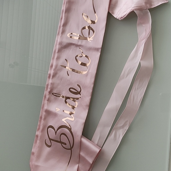 Bride sash "bride to be" - Picture 2 of 2